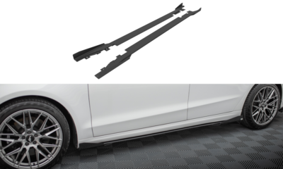 Maxton Design Ford Mondeo Sport MK5 Facelift / Fusion Sport Sideskirt Diffuser Pro Street + Flaps