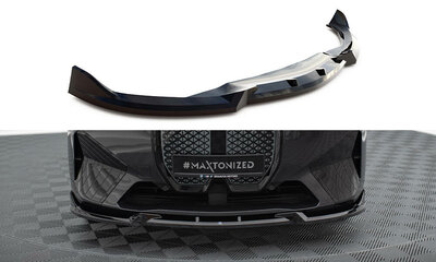 Maxton Design Bmw IX M Pack i20 Voorspoiler Spoiler Splitter Versie 1