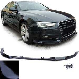 Audi A5 8T Facelift Spoiler Voorspoiler Splitter Lip