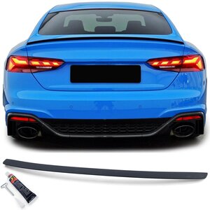 Kofferklep Spoiler Achterklep Mat Zwart S line Styling Geschikt Voor Audi A5 S5 RS5 F5 