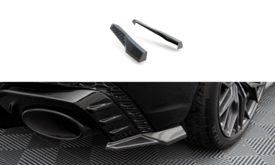 Maxton Design Audi RSQ8 MK1 Real Carbon Fiber Rear Side Splitter Extention