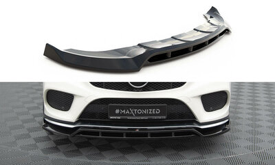 Maxton Design Mercedes GLE 43 AMG / AMG Line Voorspoiler Spoiler Splitter Versie 2