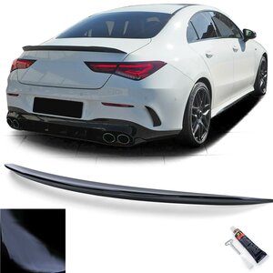 Mercedes CLA C118 W118 Spoiler Achterklep Spoiler Hoogglans Zwart