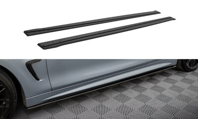Maxton Design Bmw 4 Serie F32 M Pack Coupe Sideskirt Diffuser Pro Street