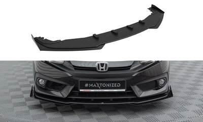 Maxton Design Honda Civic MK10 Voorspoiler Spoiler Splitter Pro Street + Flaps