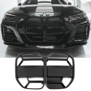 Bmw 4 Serie G22 Coupe G23 Cabriolet CS Grill Hoogglans Zwart M4 Look