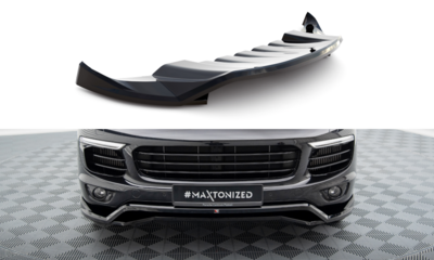 Maxton Design Porsche Cayenne MK2 Facelift Voorspoiler Spoiler Splitter Versie 1