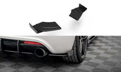 Maxton Design Rear Side Splitters Pro Street + Flaps Geschikt Voor Volkswagen Scirocco R 