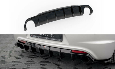 Maxton Design Rear Valance Spoiler Versie 1 Geschikt Voor Volkswagen Scirocco R 