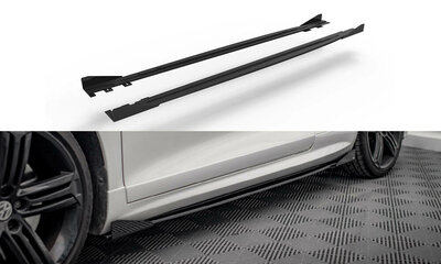 Maxton Design  Sideskirt Diffuser Pro Street + Flaps Geschikt Voor Volkswagen Scirocco R