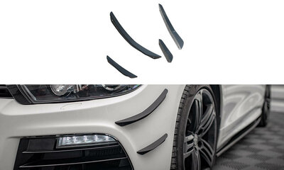 Maxton Desgin Volkswagen Scirocco R Racing Canards Front Wings Cup Spoiler