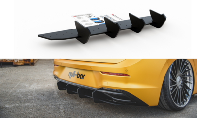 Maxton Design Valance Spoiler Pro Street Versie 2 Geschikt Voor Volkswagen Golf 8 