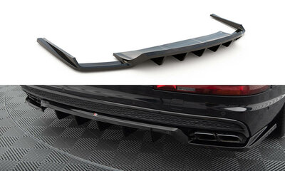 Maxton Design  Audi SQ7 Rear Centre Diffuser Vertical Bar Versie 1