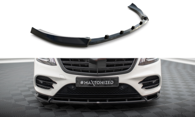 Maxton Design Mercedes S Klasse W222 AMG Line Facelift Voorspoiler Spoiler Splitter Versie 2