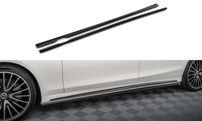 Maxton Design Mercedes S Klasse W222 AMG Line Facelift Sideskirt Diffusers Versie 1