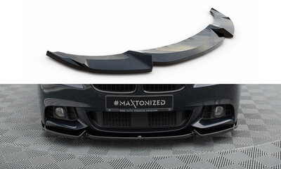 Maxton Design Bmw 5 serie F10 / F11 M Pakket Splitter Voorspoiler Spoiler Versie 3