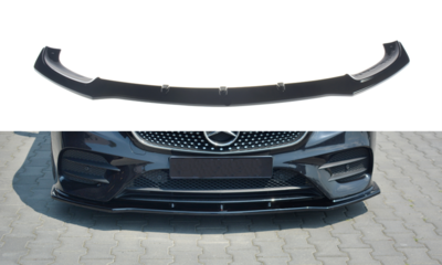 Maxton Design Mercedes E Klasse Cabriolet W213 A238 AMG Line  Voorspoiler Spoiler Splitter Versie 1
