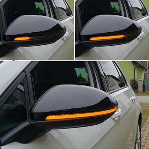 Facelift Dynamische Led Spiegel Knipperlichten Dynamic Geschikt Voor Volkswagen Golf 7 en 7.5 