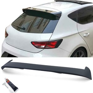 Passend Voor Seat Leon 5F Dakspoiler Extention Lip Styling Dak Spoiler Mat Zwart