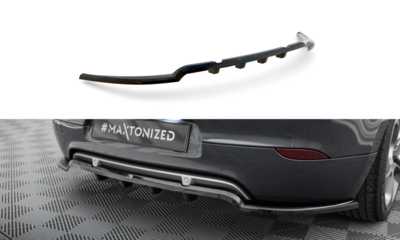 Maxton Design Renault Megane GT MK3 Facelift Rear Centre Diffuser Vertical Bar Versie 1