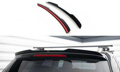 Maxton Design Achterklep Spoiler Extention Versie 1 Geschikt Voor Volkswagen Touareg MK2 