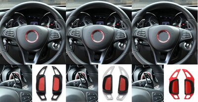 Passend Voor Mercedes A Klasse W176 Aluminium Flippers Extention DCT 