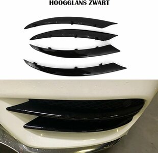 Passend Voor Mercedes C Klasse W205 AMG Pack Airvent Spoiler Splitter Grill Rooster