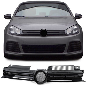 Sport Grill Hoogglans Zwart R20 R Line Look Geschikt Voor Volkswagen Golf 6 