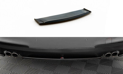 Maxton Design Bmw 5 Serie GT Gran Turismo M Pack F07 Central Rear Valance Spoiler Versie 1