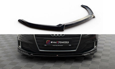 Maxton Design Audi A3 8V Facelift Sportback Voorspoiler Spoiler Splitter Versie 2