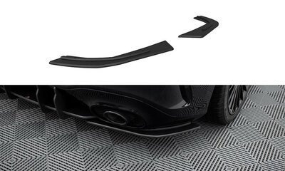 Maxton Design Mercedes A35 AMG W177 Facelift Rear Side Splitters Pro Street