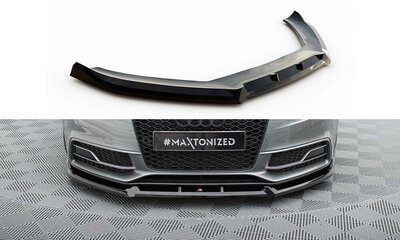 Maxton Design Audi S5 / S Line 8T Facelift Voorspoiler Spoiler Splitter Versie 3