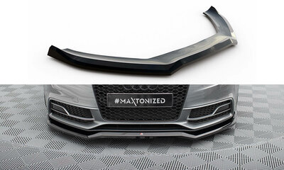 Maxton Design Audi S5 / S Line 8T Facelift Voorspoiler Spoiler Splitter Versie 4