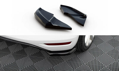 Maxton Design Rear Side Splitters Versie 1 Geschikt Voor Volkswagen Scirocco Facelift 