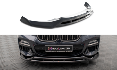 Maxton Design Bmw X4 G02 M Pack Voorspoiler Spoiler Splitter Versie 2