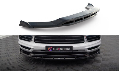 Maxton Design Porsche Cayenne Coupe Mk3 Voorspoiler Spoiler Splitter Versie 1