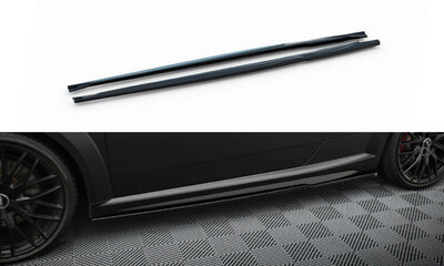 Maxton Design Audi TTS 8S Facelift Sideskirt Diffusers