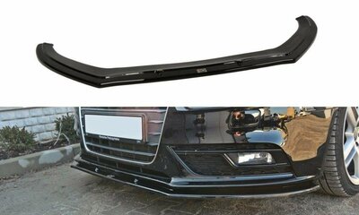 Maxton Design Audi A4 B8 Facelift Splitter Spoiler Voorspoiler Versie 1