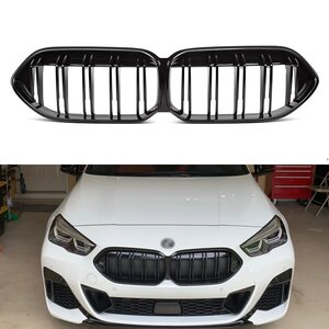 Passend Voor Bmw 2 Serie F44 Gran Coupe Grill Hoogglans Zwart Dubbele Spijl