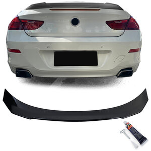 Passend Voor Bmw 6 Serie F12 F13 Coupe Cabriolet Achterklep Ducktale Spoiler Glans Zwart