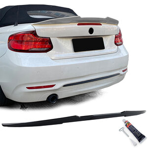 Passend Voor Bmw 2 Serie F23 Cabriolet Achterklep Ducktale Spoiler Glans Zwart