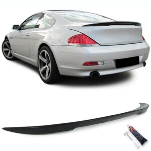 Passend Voor Bmw 6 Serie E63 E64 Kofferklep Spoiler Achterklep M6 Look Glans Zwart