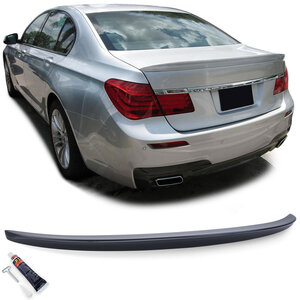 Passend Voor Bmw 7 Serie F01 Kofferklep Spoiler Achterklep M Look Mat Zwart