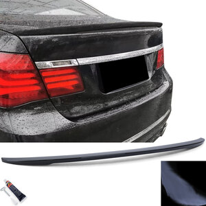 Bmw 7 Serie F01 Kofferklep Spoiler Achterklep M Look Hoogglans Glans Zwart