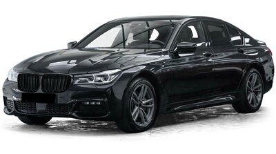 Passend Voor Bmw 7 Serie G11 G12 Grill Hoogglans Zwart Enkele Spijl