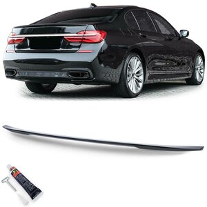 Passend Voor Bmw 7 Serie G11 G12 Kofferklep Spoiler Achterklep M Look Hoogglans Glans Zwart