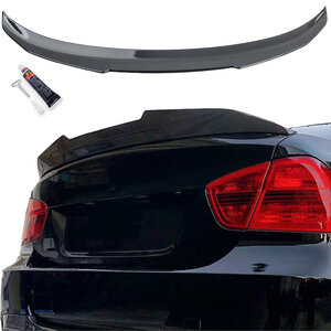 Passend Voor Bmw 3 Serie E90 Achterklep Ducktale Spoiler Carbon Look