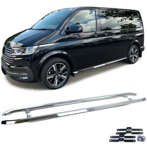 Sidebars RVS Gepolijst Geschikt  Voor Volkswagen Transporter T5 T6 