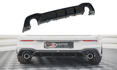 Maxton Design Volkswagen Golf 8 GTI Rear Centre Diffuser Vertical Bar Versie 2