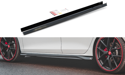 Maxton Design Sideskirt Diffuser Versie 3 Geschikt Voor Volkswagen Golf 8 GTI / GTI VIII 